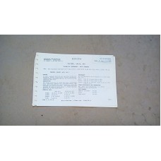 EMER TESTERS VALVE AVO  TECHNICAL HANDBBOOK DATA SUMMARY